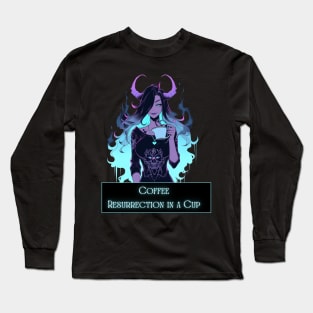 Coffee Necromancer Long Sleeve T-Shirt